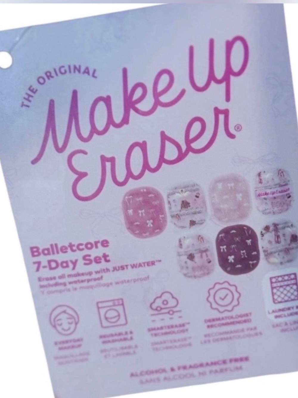 Anthropologie MakeUp Eraser Ballet Core 7-Day Set - Picture 4 of 11